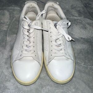 Le TIGRE Womens  leather White Fashion Sneakers Size 8